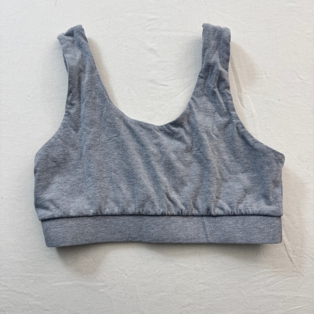 Fruit of the Loom Heather Gray Sports Bra